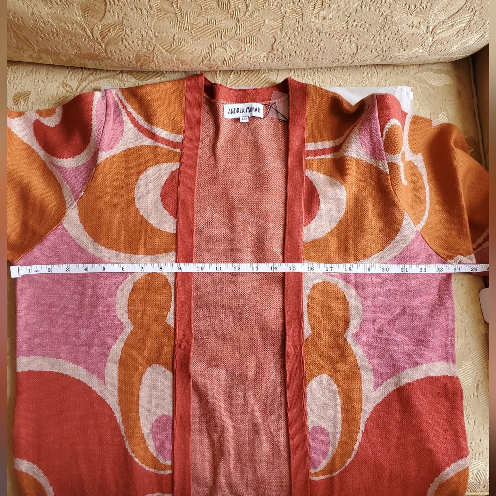 Andrea Lyamah Ally Caro Knit Print Cardigan - Picture 7 of 11